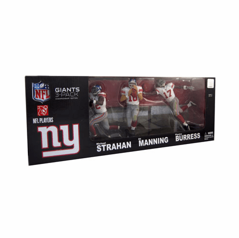 McFarlane NFL New York Giants 3 Figure Pack Set