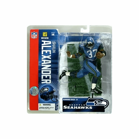 McFarlane NFL Series 14 Shaun Alexander Figure
