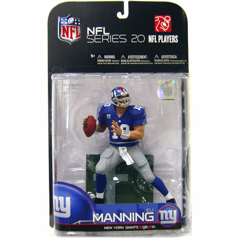 McFarlane NFL Series 20 Eli Manning Figure