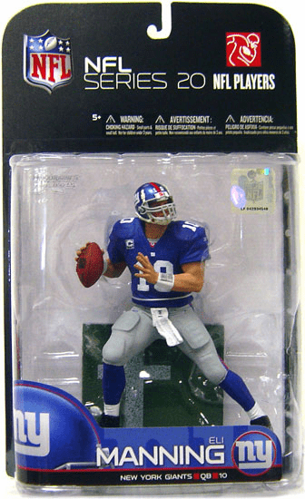 McFarlane NFL Series 20 Eli Manning Figure