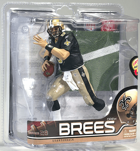 McFarlane NFL Series 28 New Orleans Saints Drew Brees Figure