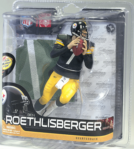 McFarlane NFL Series 28 Pittsburgh Steelers Ben Roethlisberger Figure
