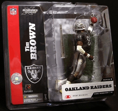 McFarlane NFL Series 8 Oakland Raiders Tim Brown Figure