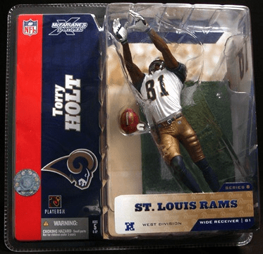 McFarlane NFL Series 8 St. Louis Rams Torry Holt Figure