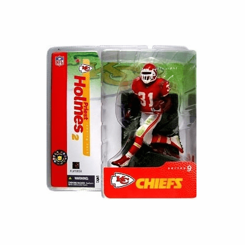 McFarlane NFL Series 9 Priest Holmes 2 Kansas City Chiefs Figure
