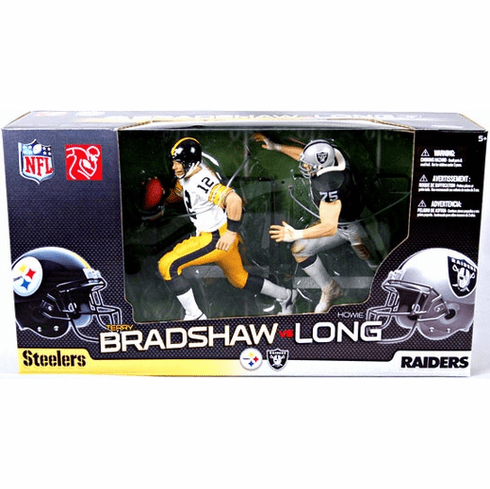McFarlane NFL Terry Bradshaw vs Howie Long Figure Box Set