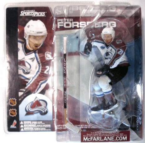 McFarlane NHL 1 Colorado Avalanche Peter Forsberg Figure