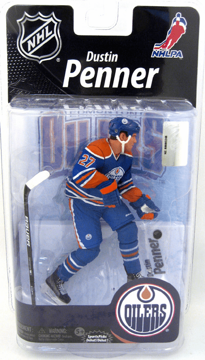 McFarlane NHL 25 Edmonton Oilers Dustin Penner Figure