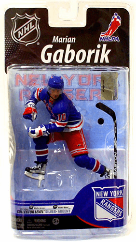 McFarlane NHL 25 New York Rangers Marian Gaborik Figure