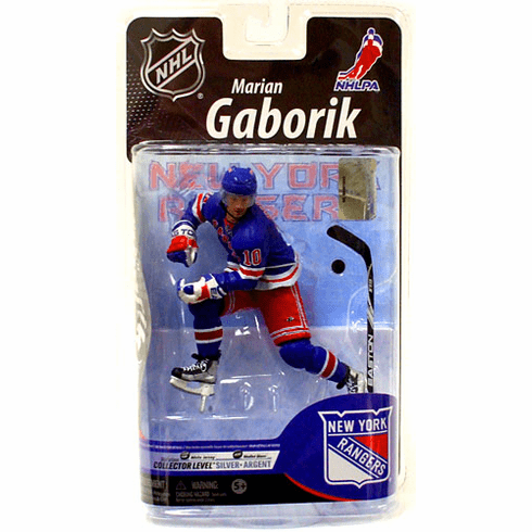 McFarlane NHL 25 New York Rangers Marian Gaborik Figure
