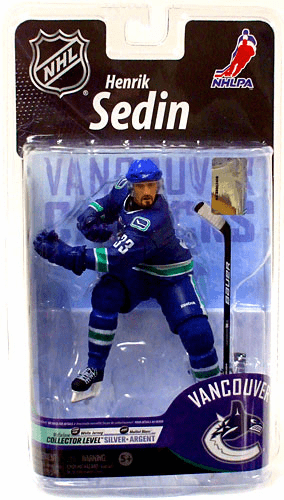 McFarlane NHL 25 Vancouver Canucks Henrik Sedin Figure