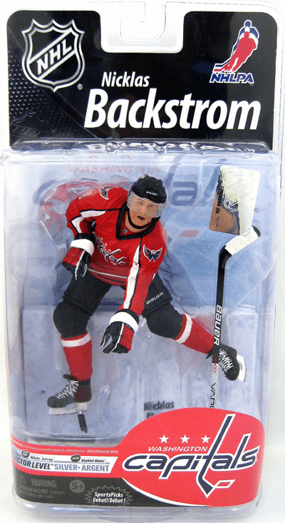 McFarlane NHL 25 Washington Capitals Nicklas Backstrom Figure