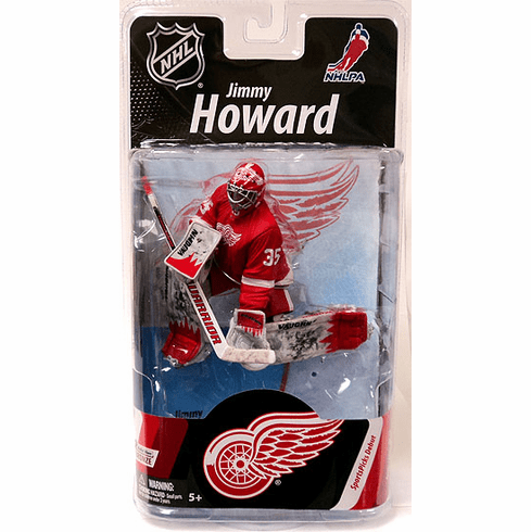 McFarlane NHL 27 Detroit Red Wings Jimmy Howard Figure