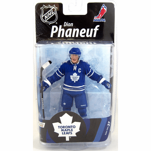 McFarlane NHL 27 Toronto Maple Leafs Dion Phaneuf Figure