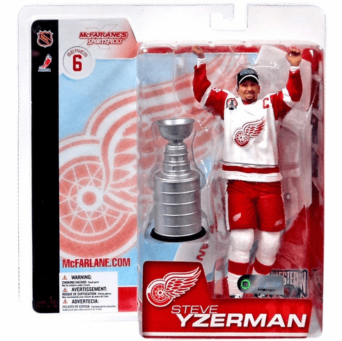 McFarlane NHL 6 Detroit Red Wings Steve Yzerman Figure