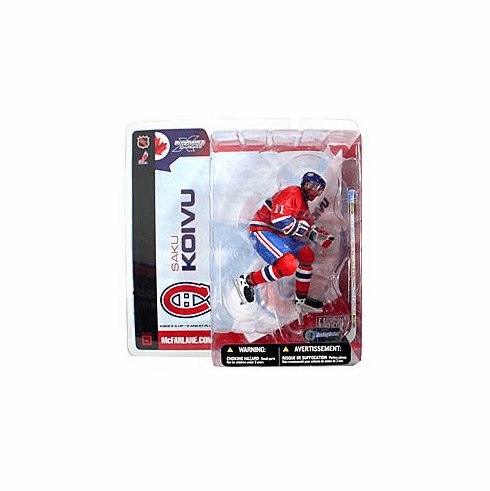 McFarlane NHL Series 5 Montreal Canadiens Saku Koivu Figure
