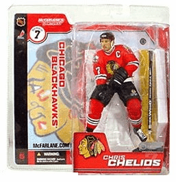McFarlane NHL Series 7 Chicago Blackhawks Chris Chelios Figure