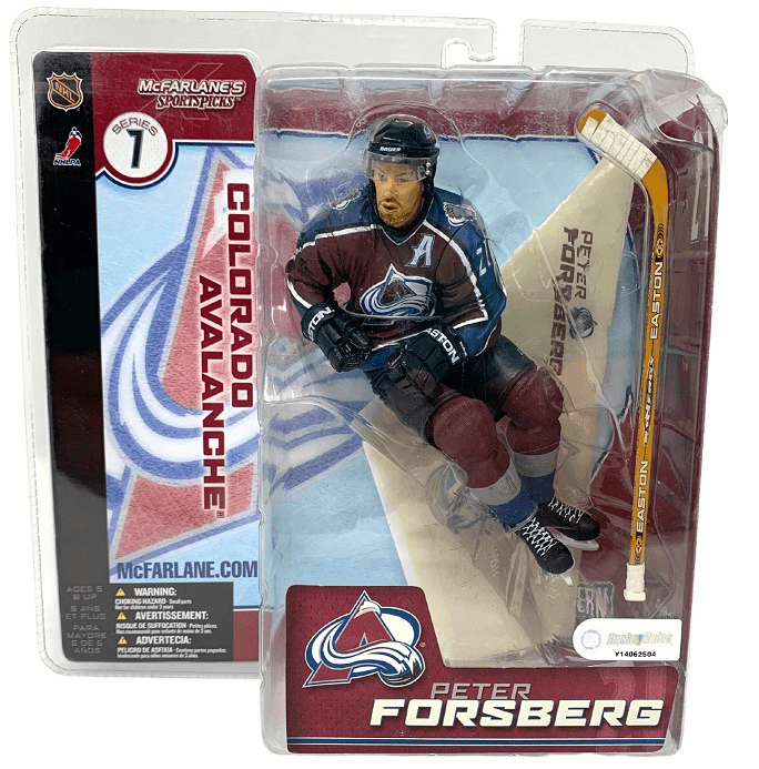 McFarlane NHL Series 7 Colorado Avalanche Peter Forsberg Figure