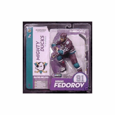 McFarlane NHL Series 9 Anaheim Ducks Sergei Fedorov Figure