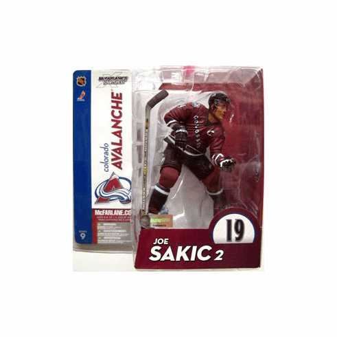 McFarlane NHL Series 9 Colorado Avalanche Joe Sakic Figure