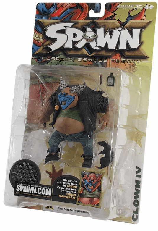 McFarlane Spawn 20 Clown IV Figure