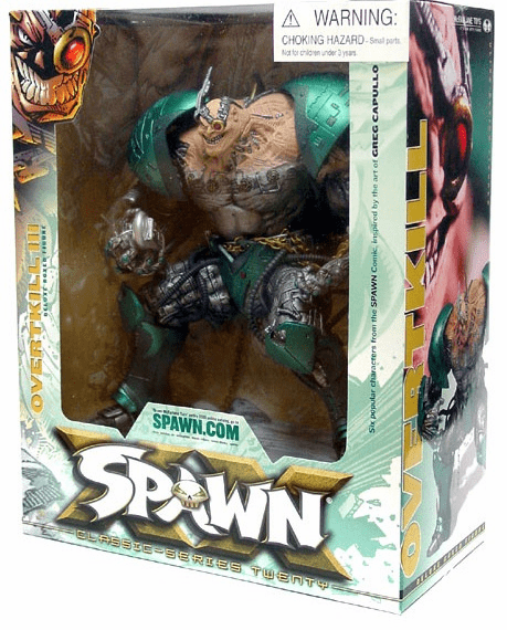 McFarlane Spawn 20 Overtkill III Deluxe Figure