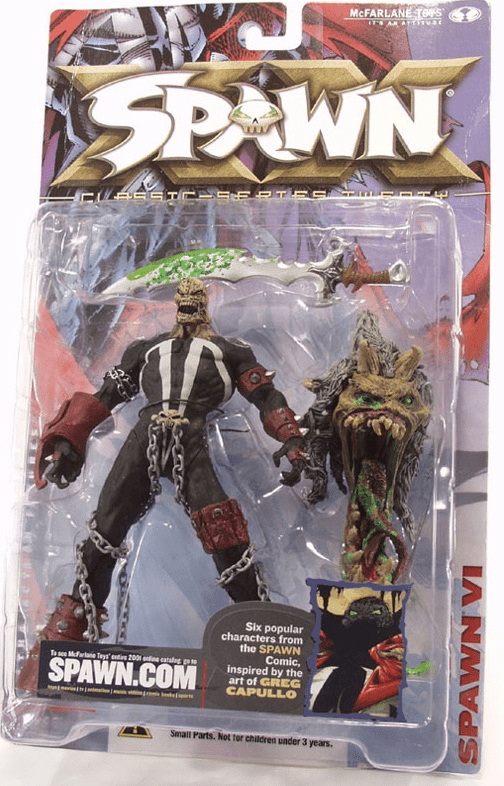 McFarlane Spawn 20 Unmasked Classic Spawn VI Figure
