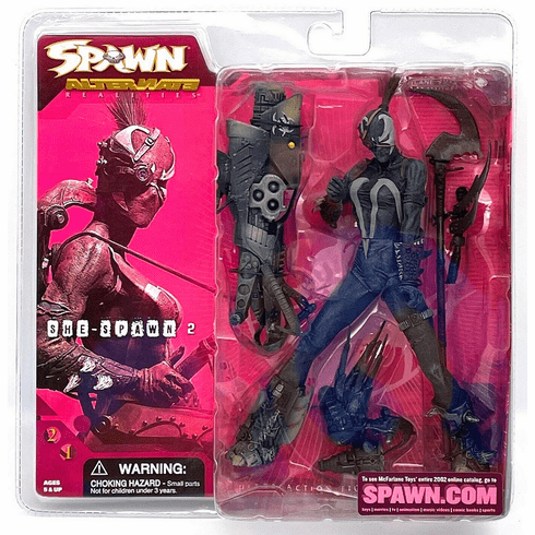 McFarlane Spawn 21 Alternate Realities She-Spawn 2 Figure