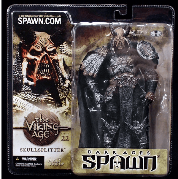 McFarlane Spawn 22 Dark Ages The Viking Age Skullsplitter Figure