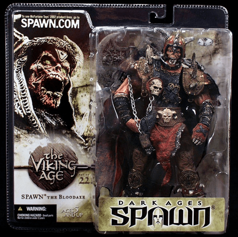 McFarlane Spawn 22 Dark Ages The Viking Age Spawn the Bloodaxe Figure