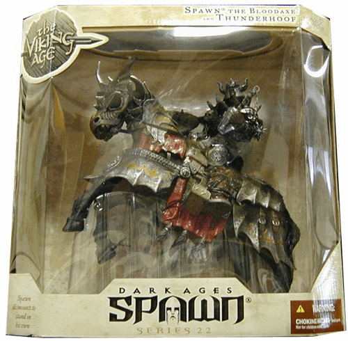 McFarlane Spawn 22 Viking Age Spawn the Bloodaxe & Thunderhoof Set