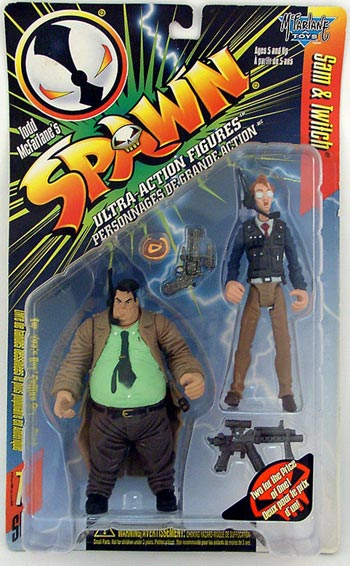 McFarlane Spawn 7 Sam and Twitch with Police Vest Figures