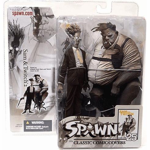McFarlane Spawn Series 25 Classic Covers Sam & Twitch 2 Figures