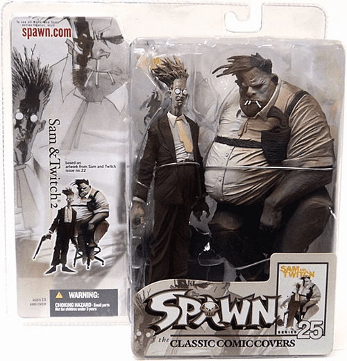 McFarlane Spawn Series 25 Classic Covers Sam & Twitch 2 Figures