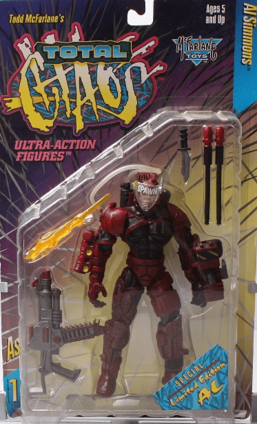McFarlane Total Chaos Al Simmons Variant Figure