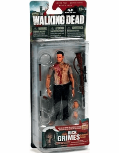 McFarlane Toys The Walking Dead Bloody Deputy Rick Grimes Figure