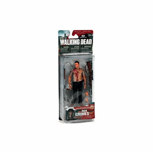 McFarlane Toys The Walking Dead Bloody Deputy Rick Grimes Figure