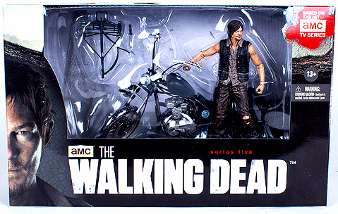 McFarlane Toys The Walking Dead Daryl Dixon with Chopper Set