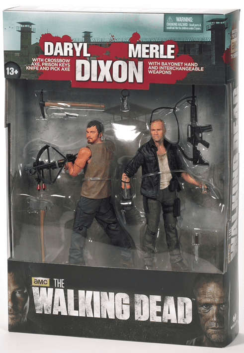 McFarlane Toys The Walking Dead Daryl & Merle Dixon Set