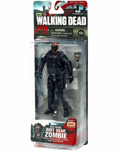 McFarlane Toys The Walking Dead Gas Mask Zombie Figure