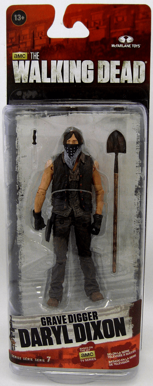 McFarlane Toys The Walking Dead Grave Digger Daryl Dixon Figure