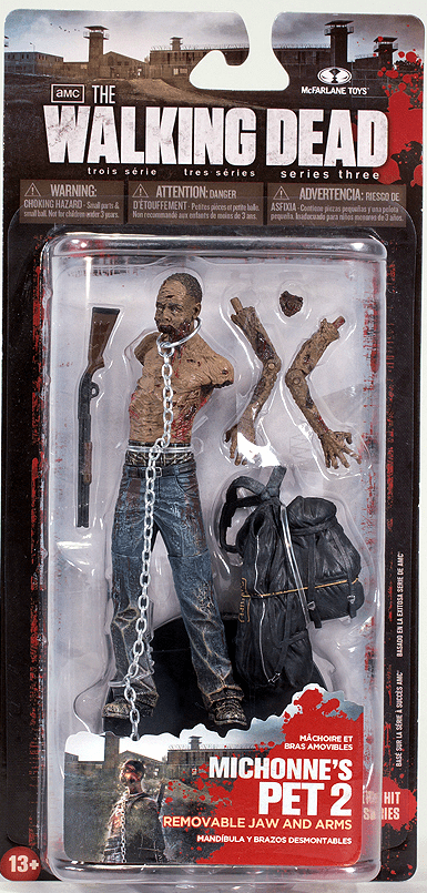 McFarlane Toys The Walking Dead Michonne's Pet Zombie 2 Figure
