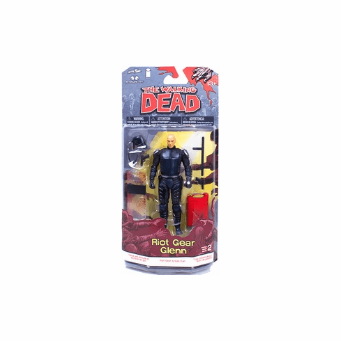 McFarlane Toys The Walking Dead Riot Gear Glenn Figure
