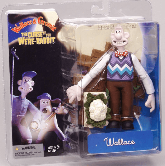 McFarlane Wallace & Gromit Garden Wallace Action Figure