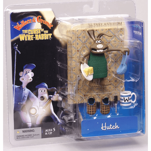 McFarlane Wallace & Gromit Hutch the Rabbit Action Figure