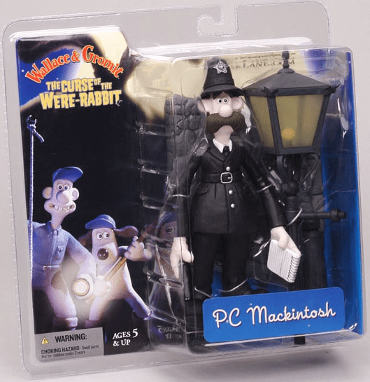 McFarlane Wallace & Gromit PC Mackintosh Action Figure