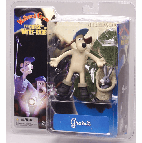McFarlane Wallace & Gromit Rabbit Catcher Gromit Action Figure