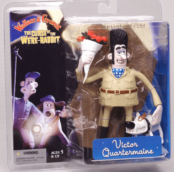 McFarlane Wallace & Gromit Victor Quartermaine Action Figure