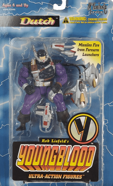 McFarlane Youngblood Dutch Action Figure
