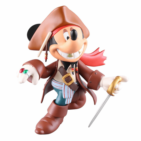 Medicom Disney Mickey Mouse Jack Sparrow Vinyl Figure